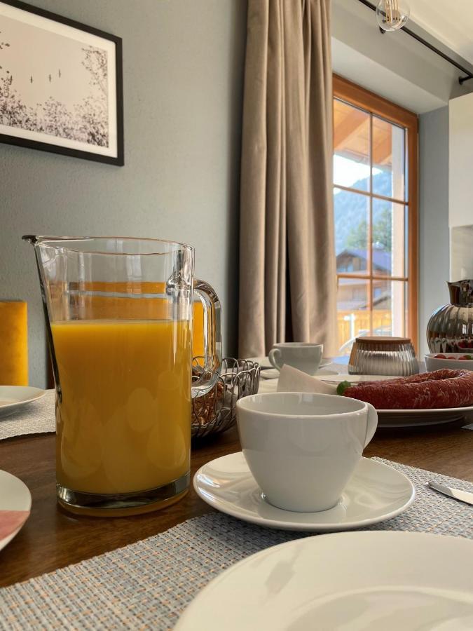 Das Bergquartier - Ferienwohnung Zugspitze オーベラウ エクステリア 写真